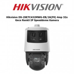 Hikvision DS-2SE7C432MWG-EB/26(F0) 4mp 32x Gece Renkli IP Speeddome Kamera